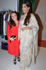 Sonam Kapoor, Avantika Malik at Le Mill launch in Colaba on 24th Oct 2015